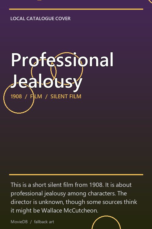 Professional Jealousy poster