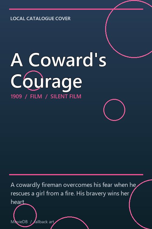 A Coward's Courage poster