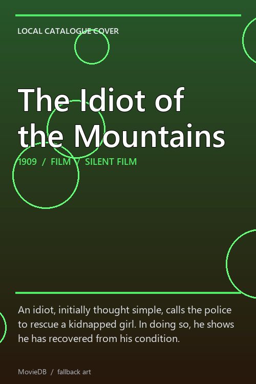 The Idiot of the Mountains poster