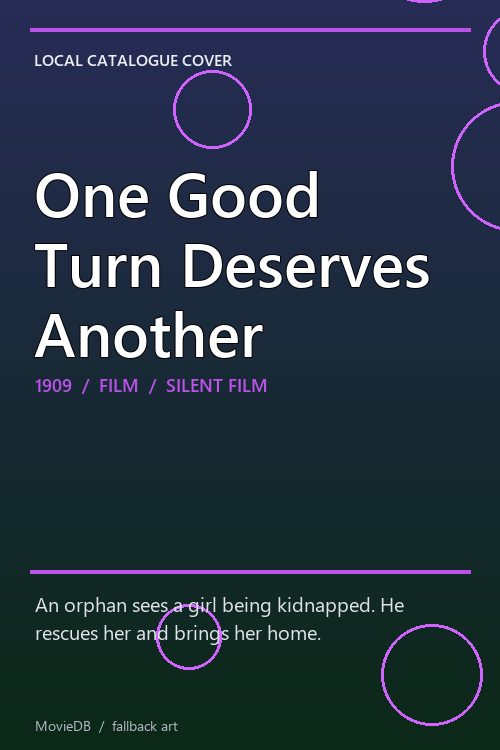 One Good Turn Deserves Another poster