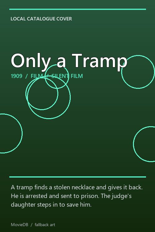 Only a Tramp poster
