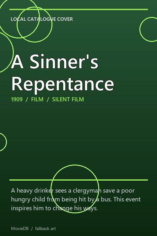 A Sinner's Repentance poster