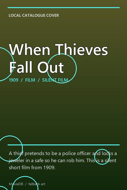 When Thieves Fall Out poster