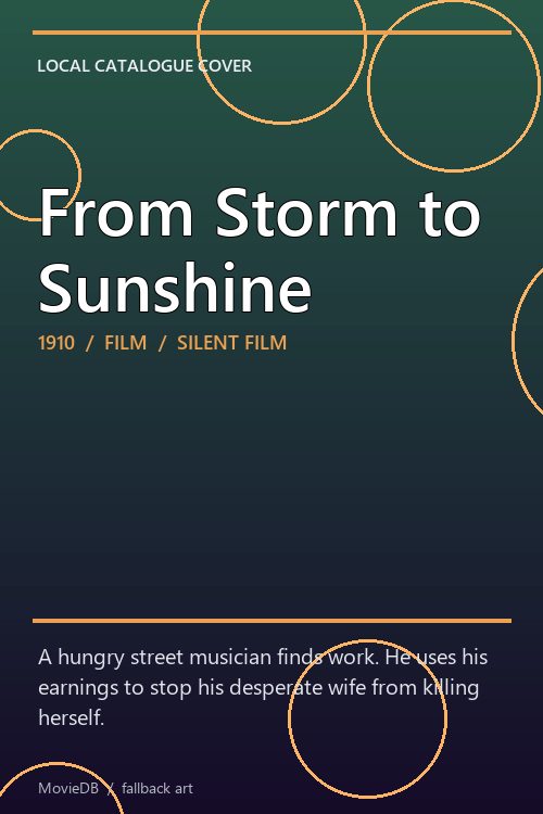 From Storm to Sunshine poster