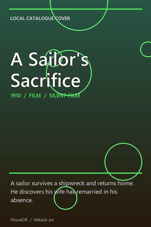 A Sailor's Sacrifice poster