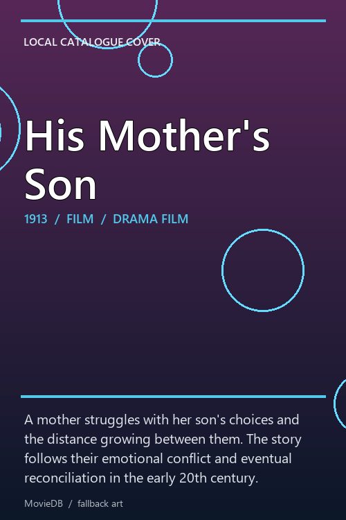 His Mother's Son poster