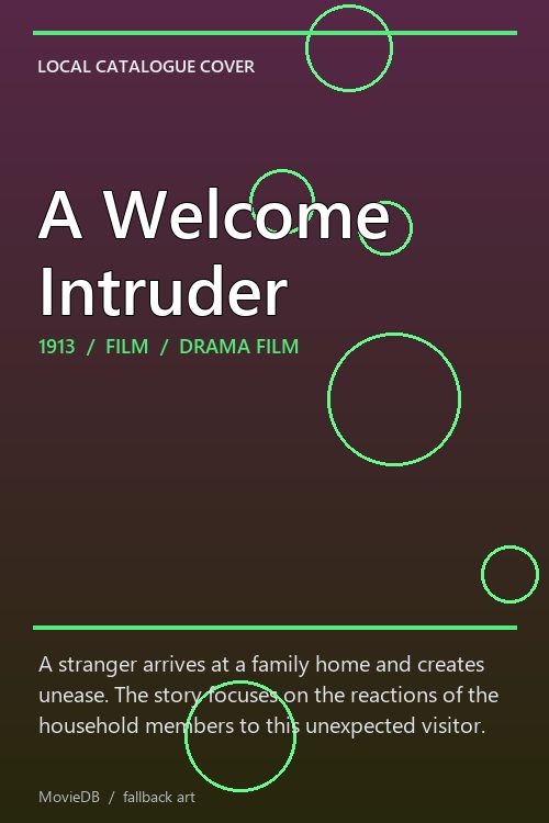 A Welcome Intruder poster
