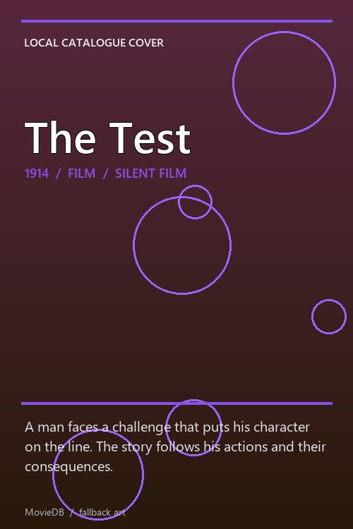 The Test poster