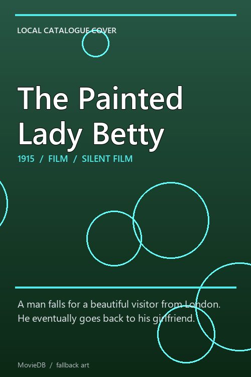 The Painted Lady Betty poster