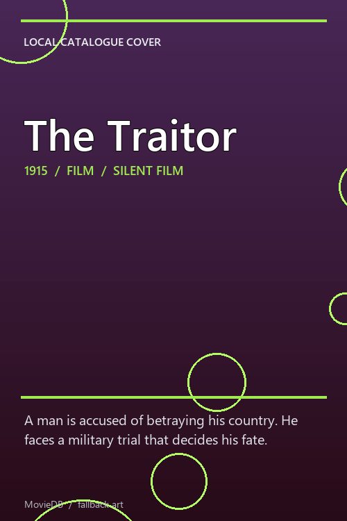 The Traitor poster