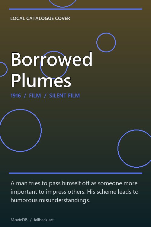 Borrowed Plumes poster