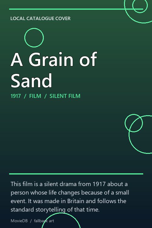 A Grain of Sand poster