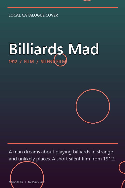 Billiards Mad poster