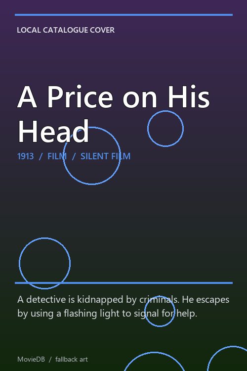 A Price on His Head poster