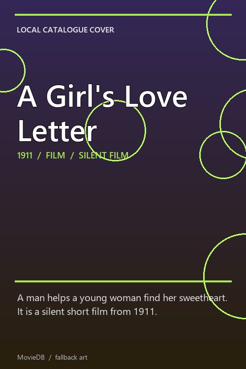 A Girl's Love Letter poster