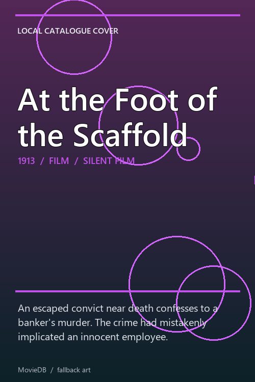 At the Foot of the Scaffold poster