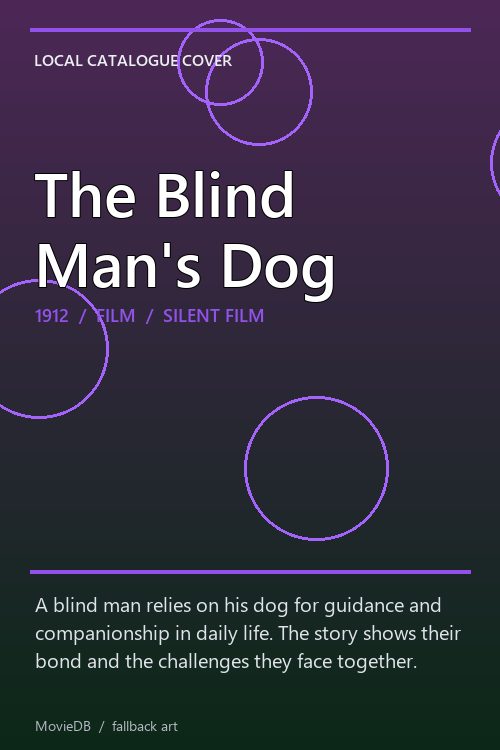 The Blind Man's Dog poster