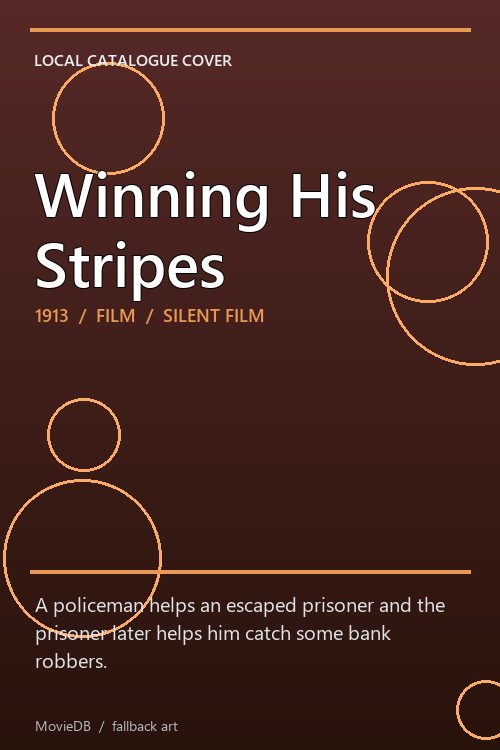 Winning His Stripes poster