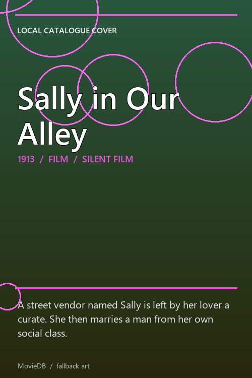 Sally in Our Alley poster
