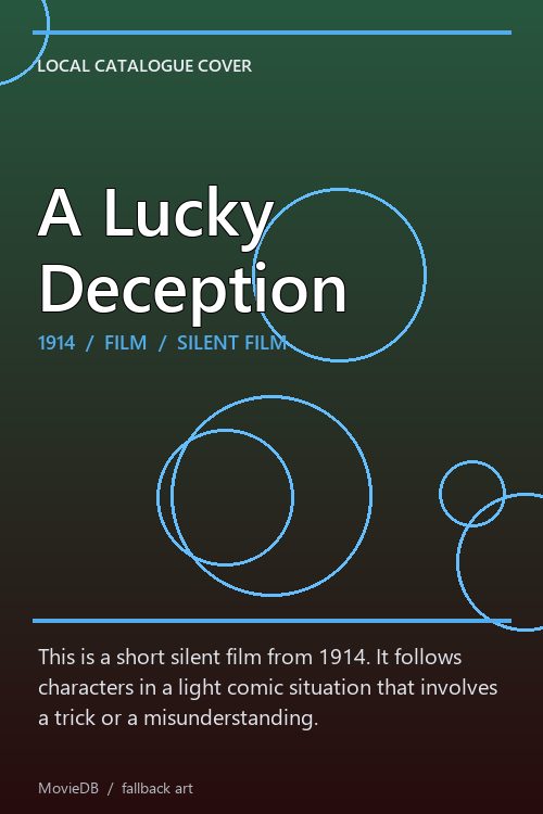 A Lucky Deception poster