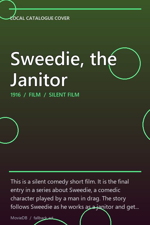 Sweedie, the Janitor poster