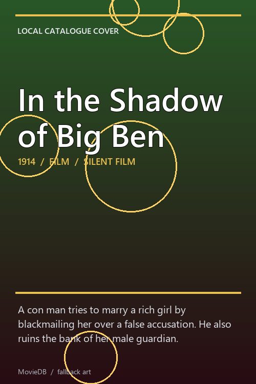In the Shadow of Big Ben poster
