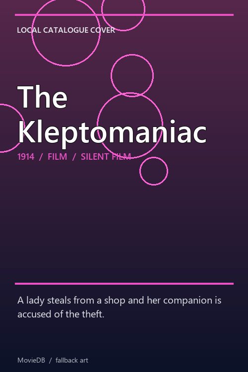 The Kleptomaniac poster