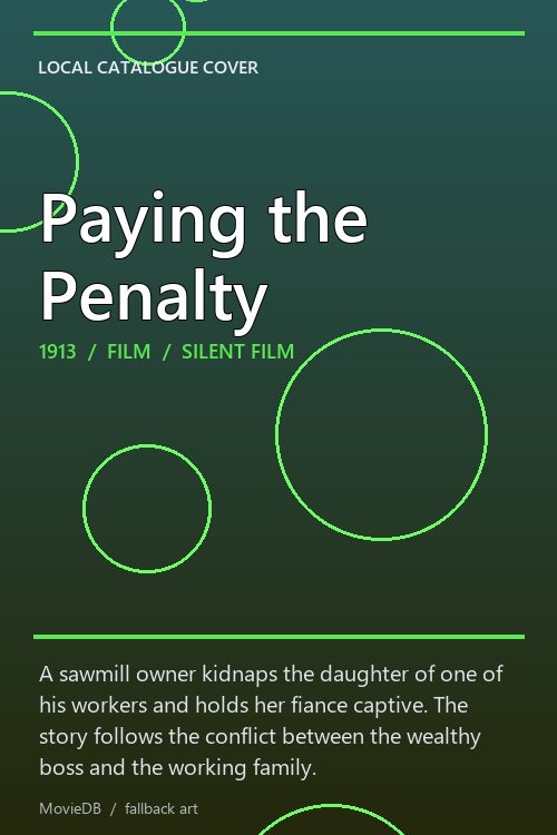 Paying the Penalty poster