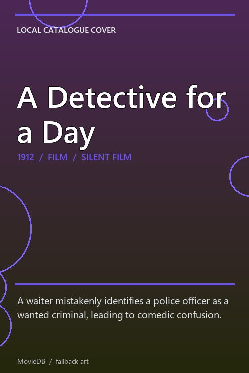 A Detective for a Day poster
