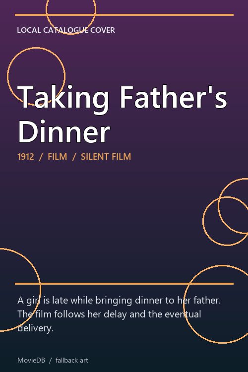 Taking Father's Dinner poster