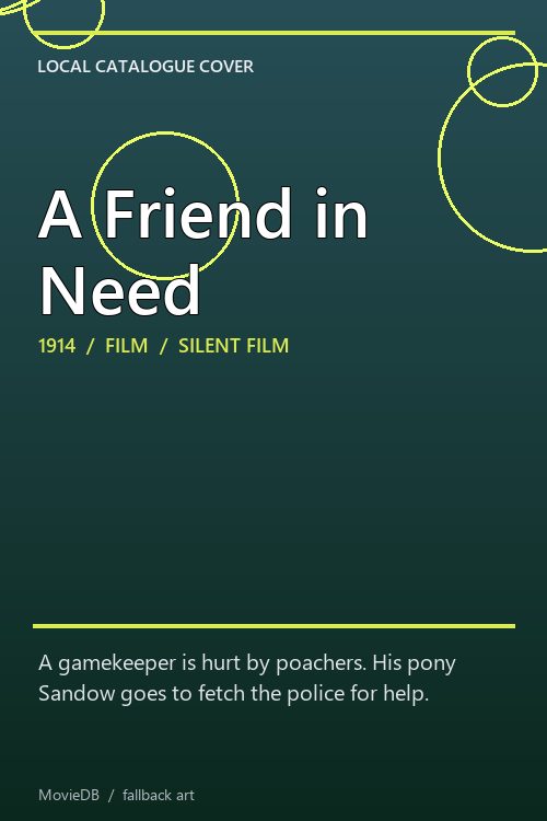 A Friend in Need poster