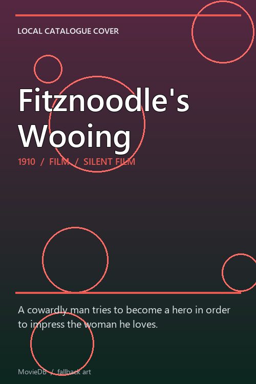 Fitznoodle's Wooing poster