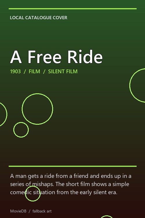 A Free Ride poster