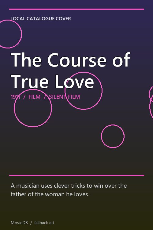 The Course of True Love poster