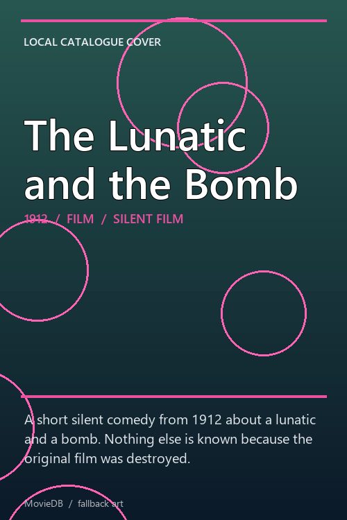 The Lunatic and the Bomb poster