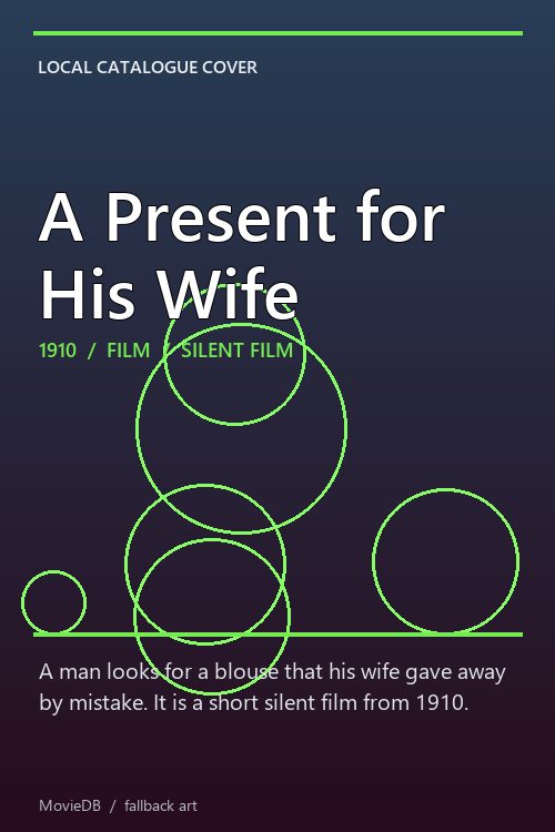 A Present for His Wife poster