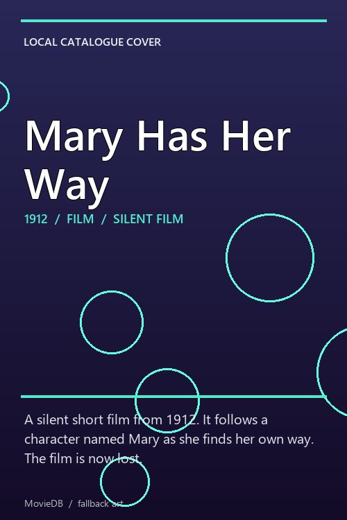 Mary Has Her Way poster