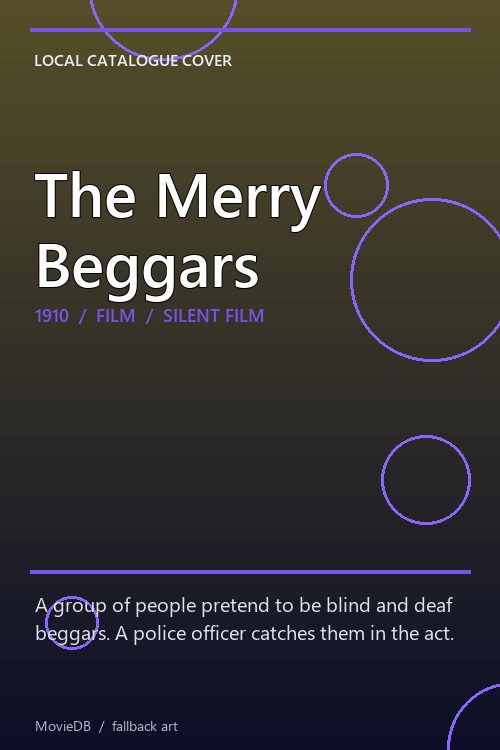 The Merry Beggars poster