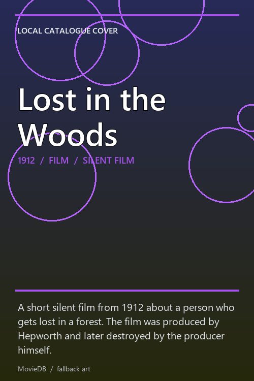 Lost in the Woods poster