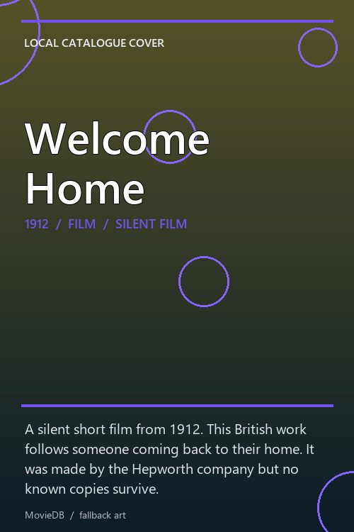 Welcome Home poster