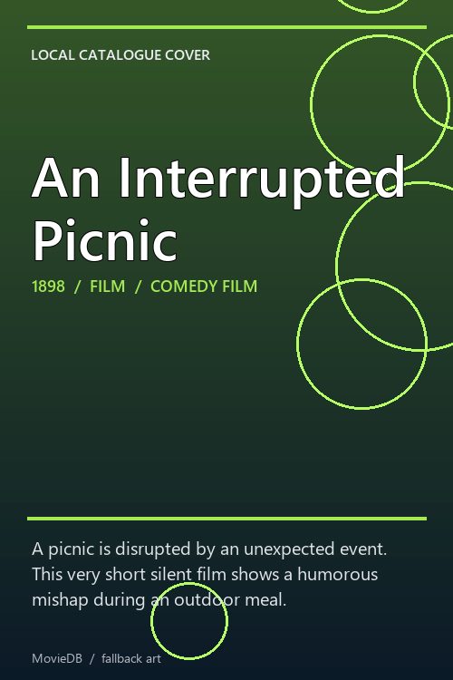 An Interrupted Picnic poster