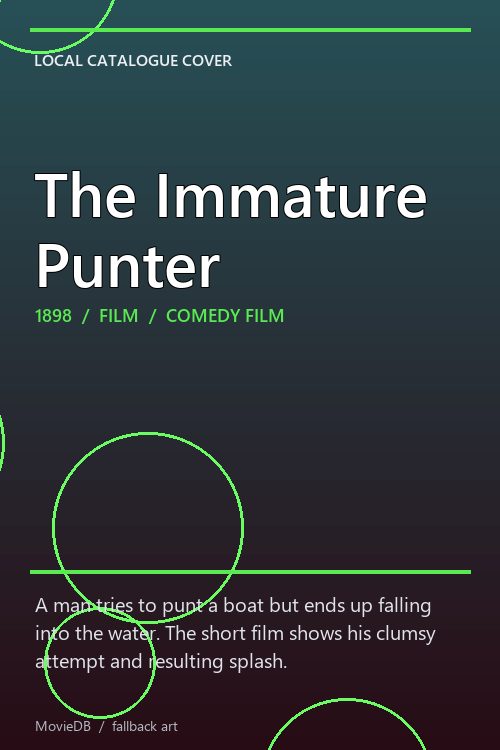 The Immature Punter poster