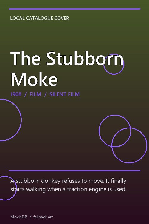 The Stubborn Moke poster