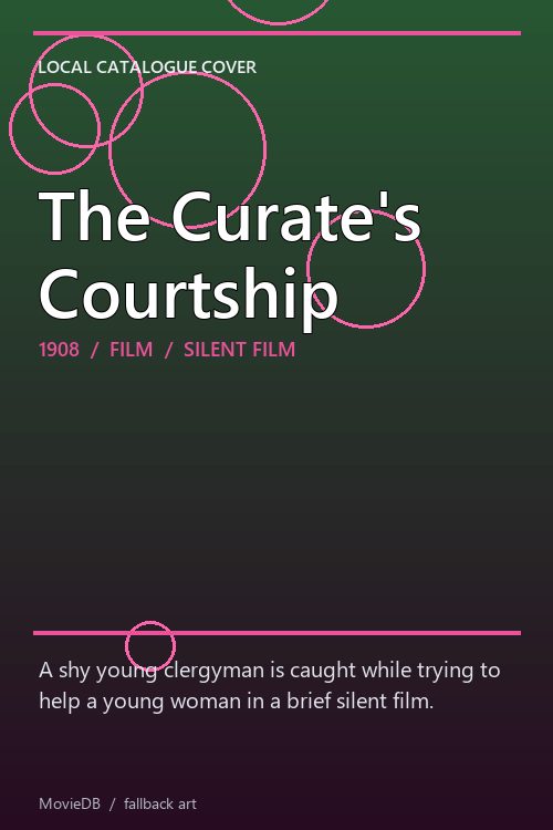 The Curate's Courtship poster