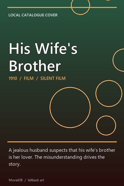His Wife's Brother poster