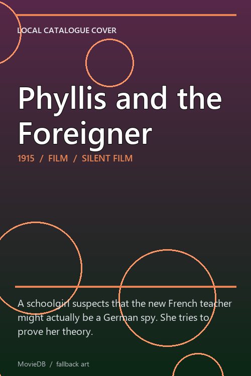 Phyllis and the Foreigner poster