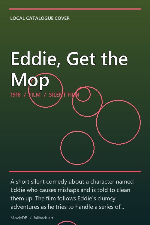 Eddie, Get the Mop poster