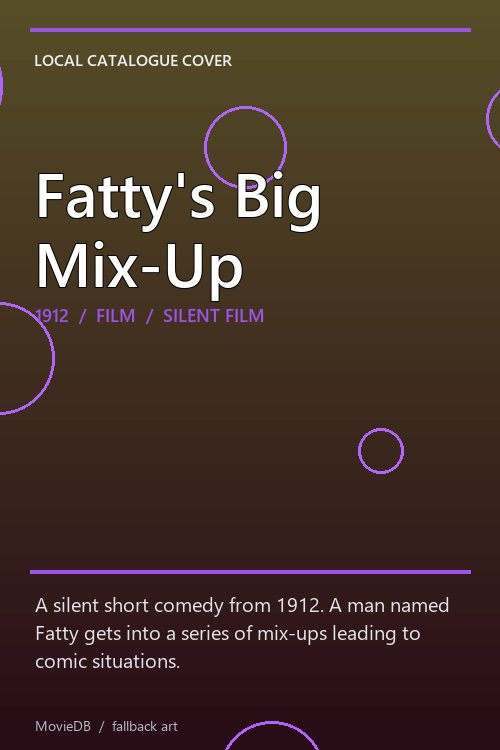 Fatty's Big Mix-Up poster