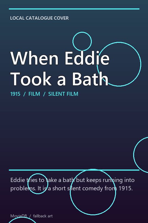 When Eddie Took a Bath poster