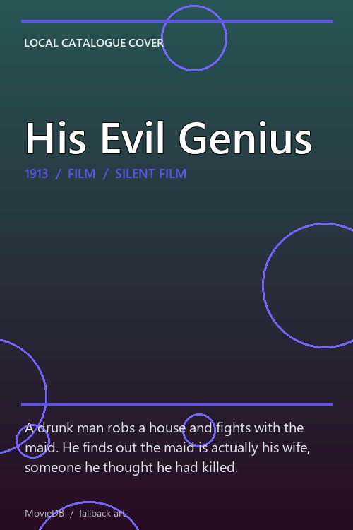 His Evil Genius poster